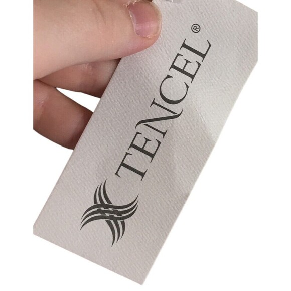 Coldwater Creek Large Dress Lyocel Tencel Wine Maroon Women's Size Lagenlook - Picture 8 of 9